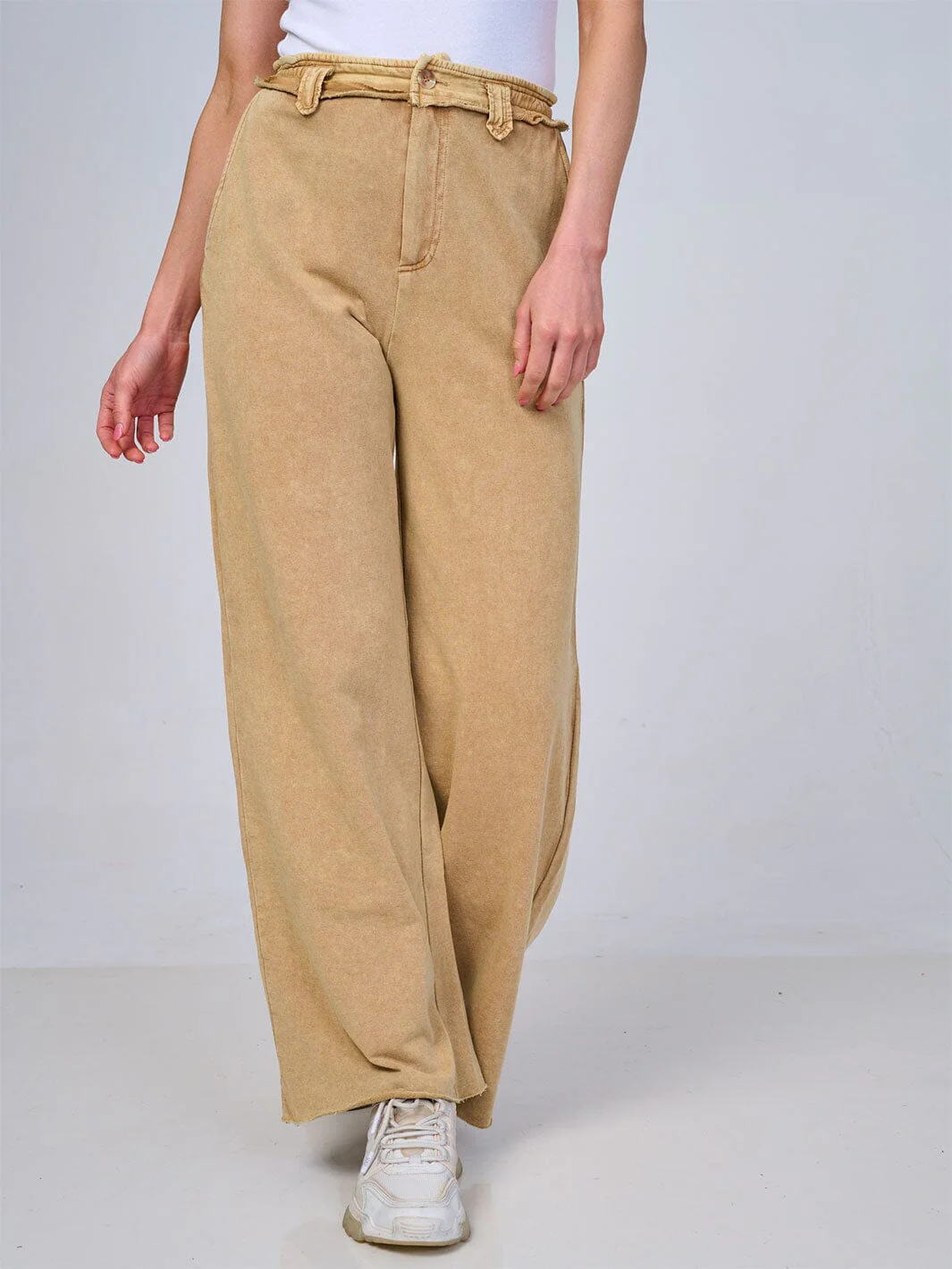 Casual Wide Leg Pants with Pockets