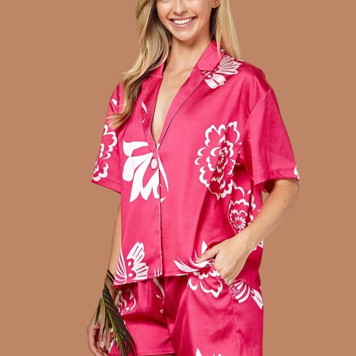 Women’s Floral 2PC Lounge Set